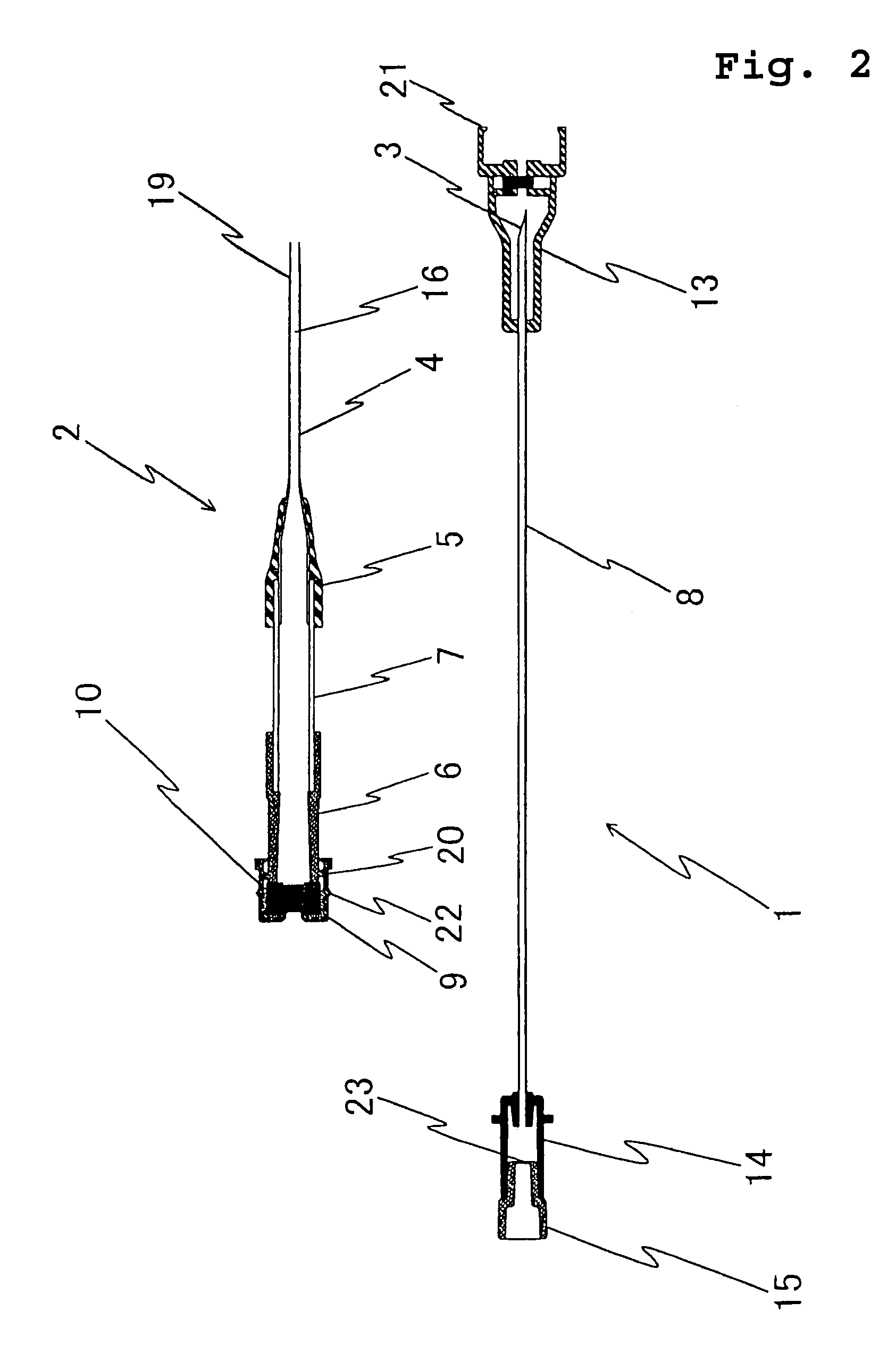 Safety indwelling needle