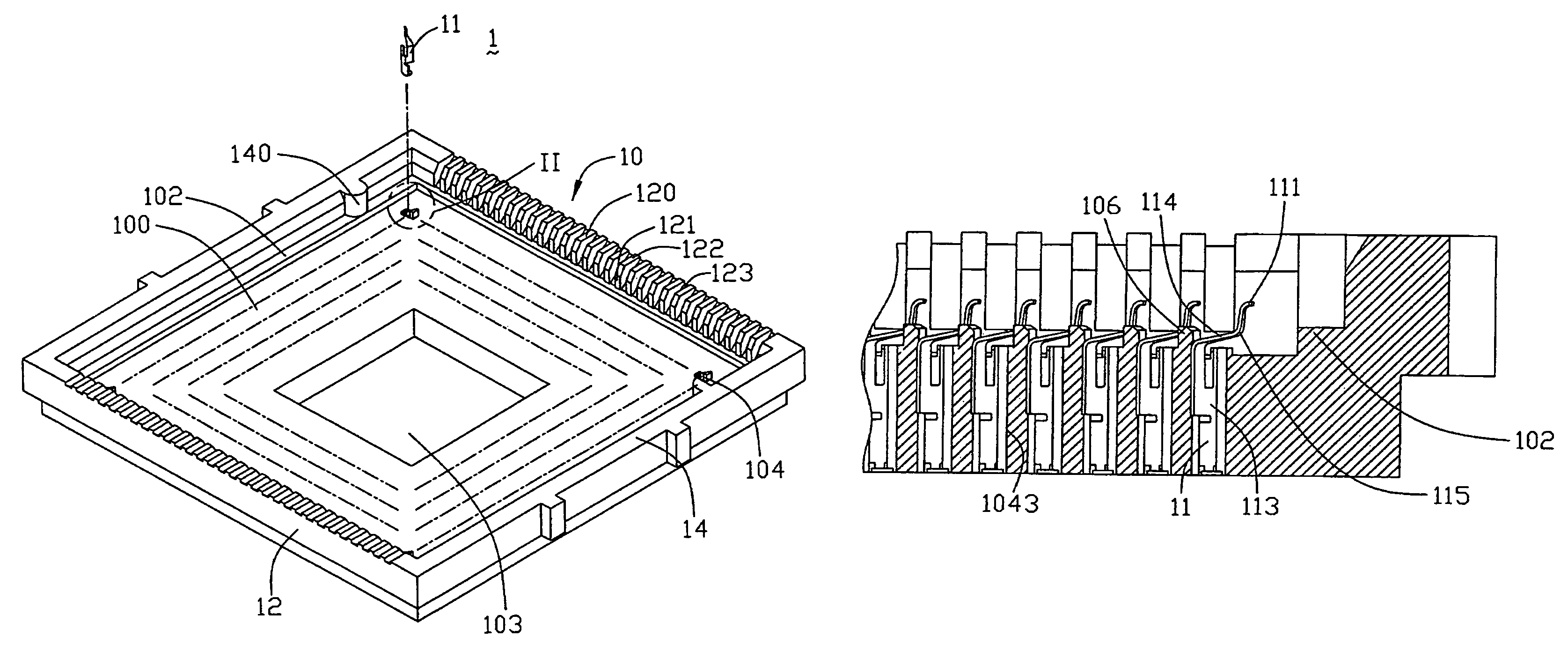 Electrical connector with dual-function protrusions