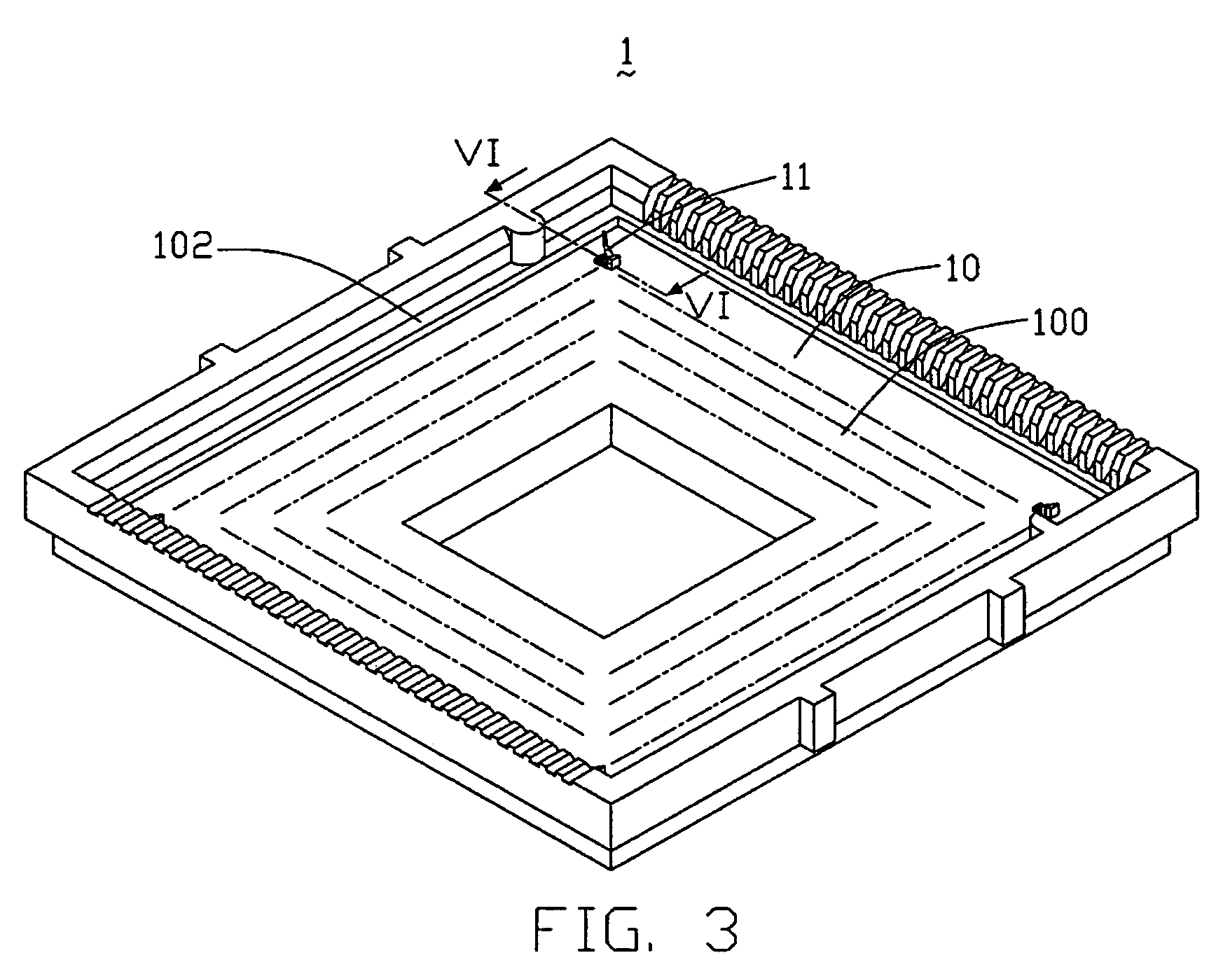 Electrical connector with dual-function protrusions