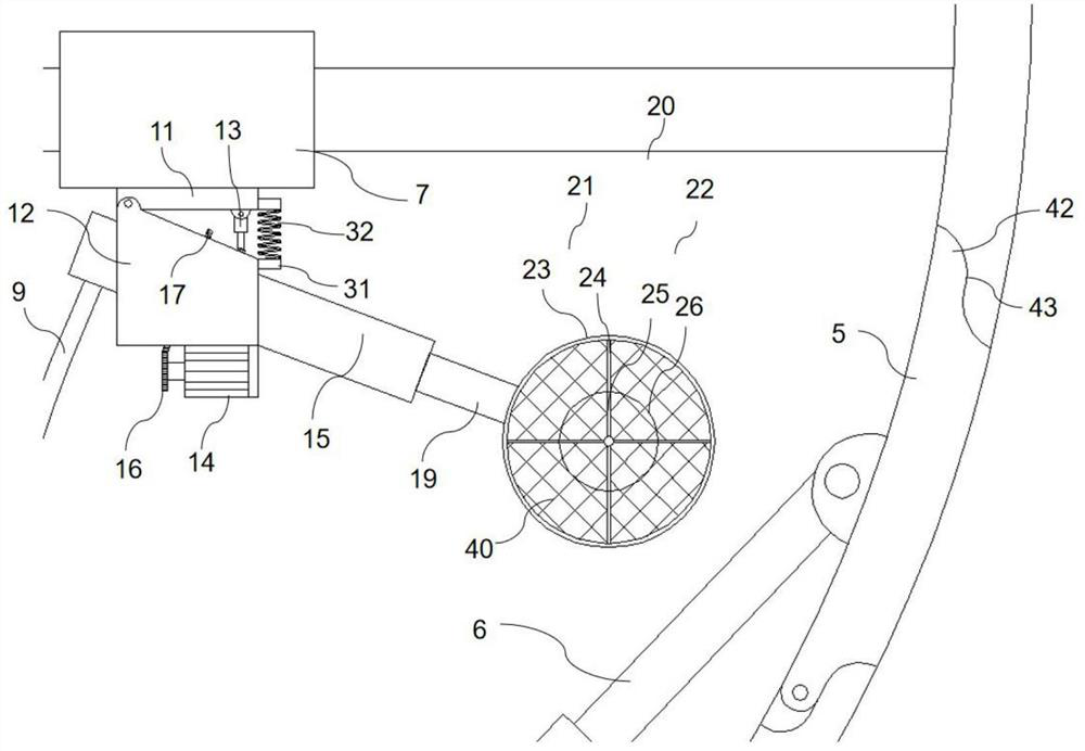 Garbage salvage device and use method for marine environment protection