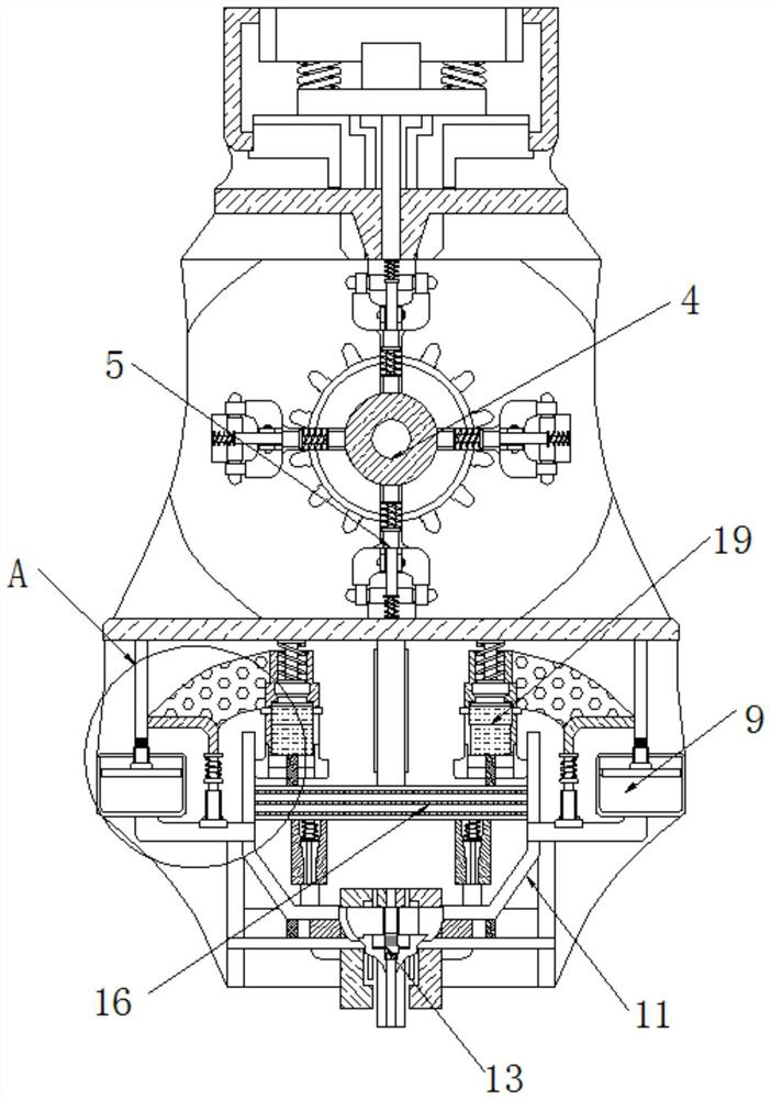 Intelligent automatic glue dispensing device for computer mainboard production