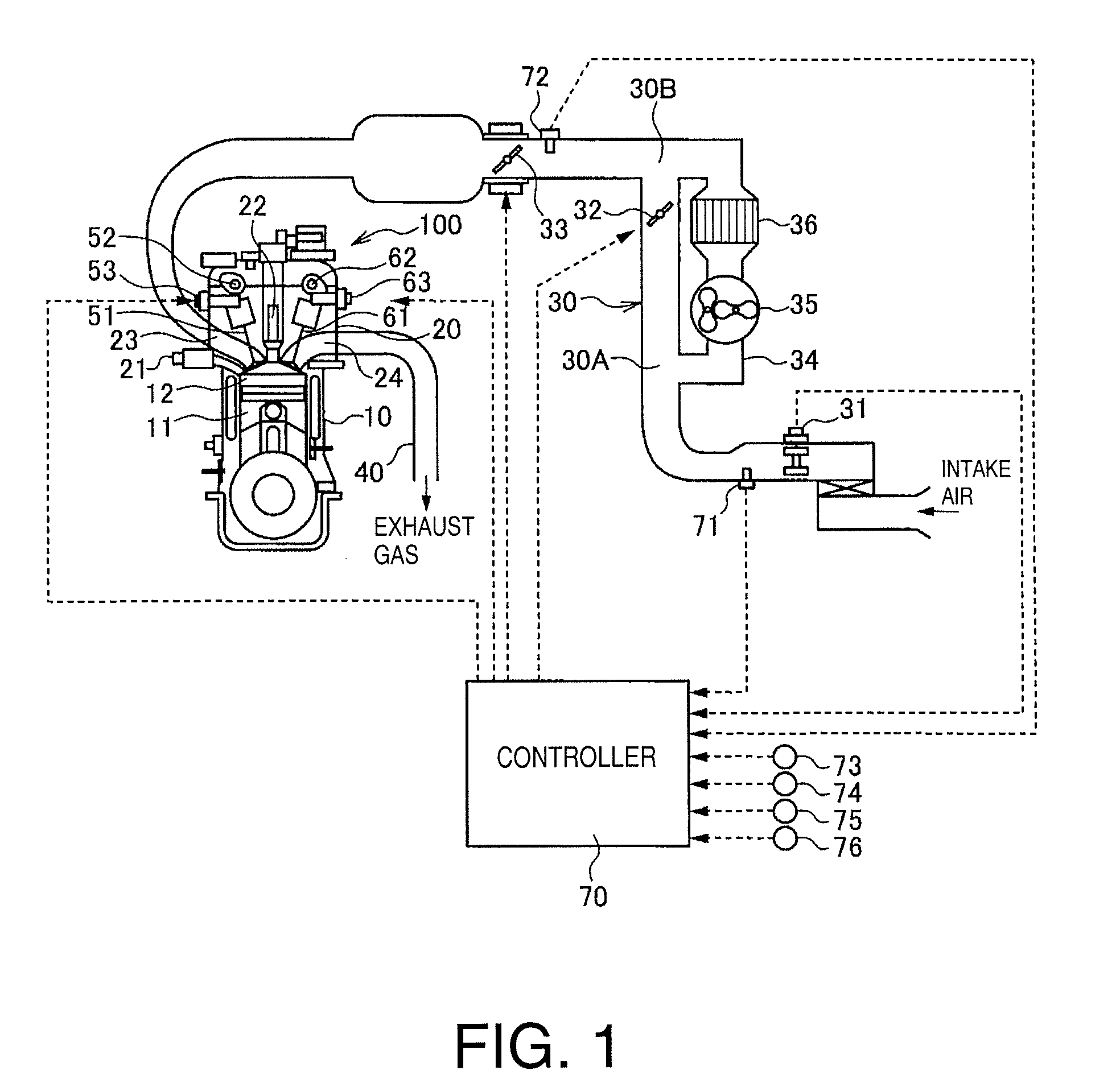 Engine intake quantity control apparatus