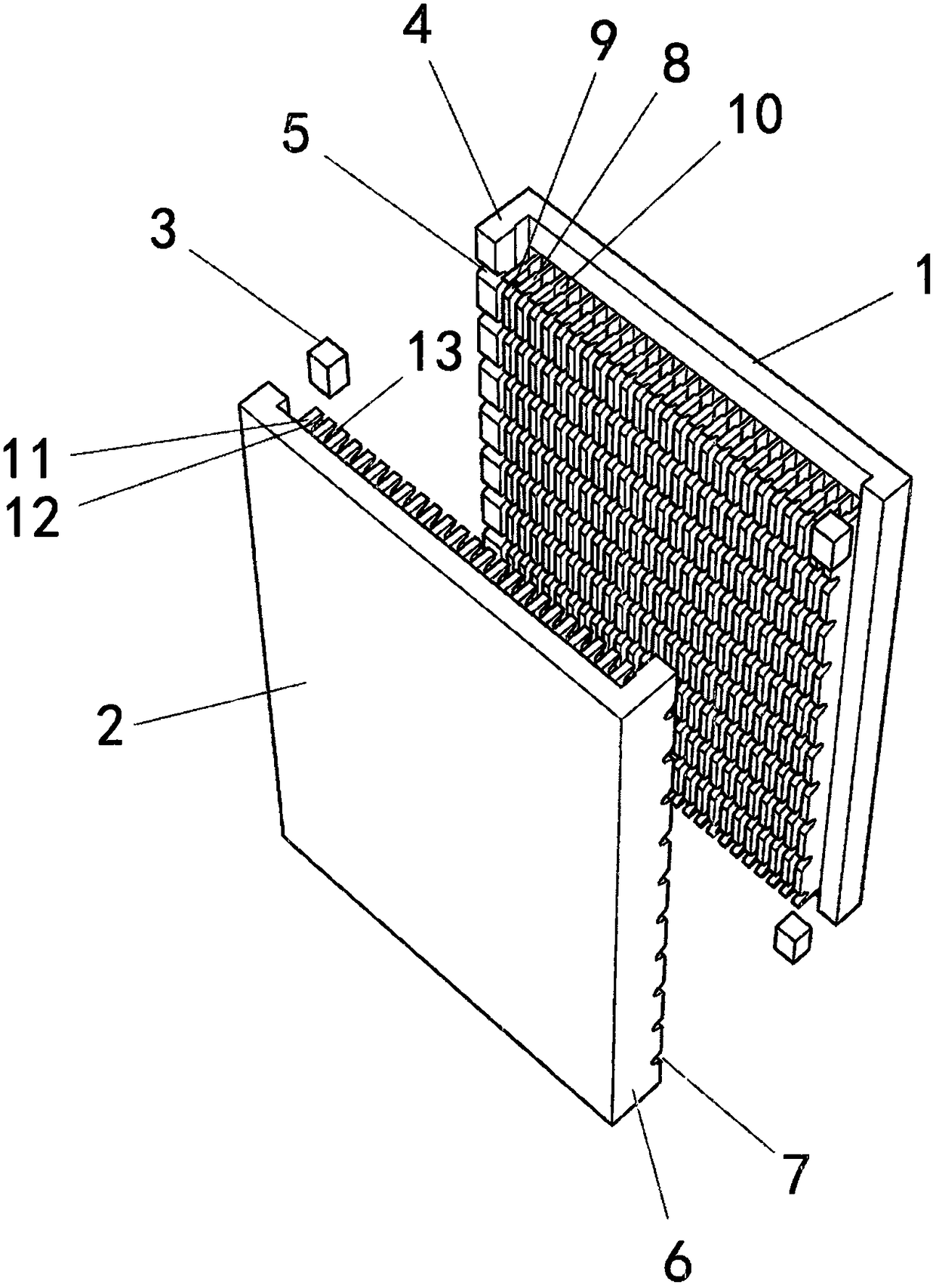 Device for batch precise cutting of precious metal standard wire segments and cutting method of device