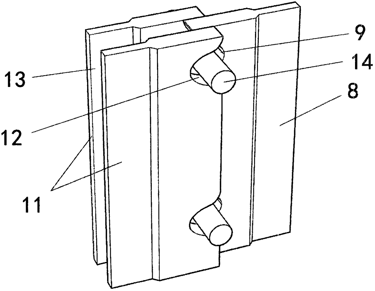 Device for batch precise cutting of precious metal standard wire segments and cutting method of device