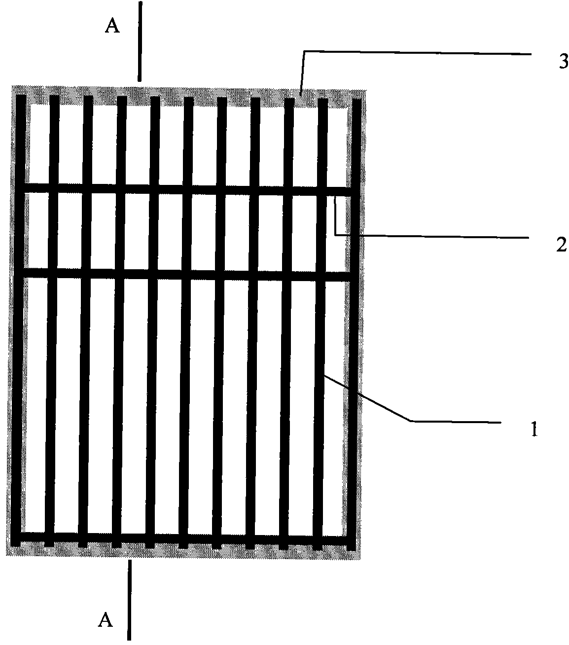 Burglar mesh capable of accommodating sundries