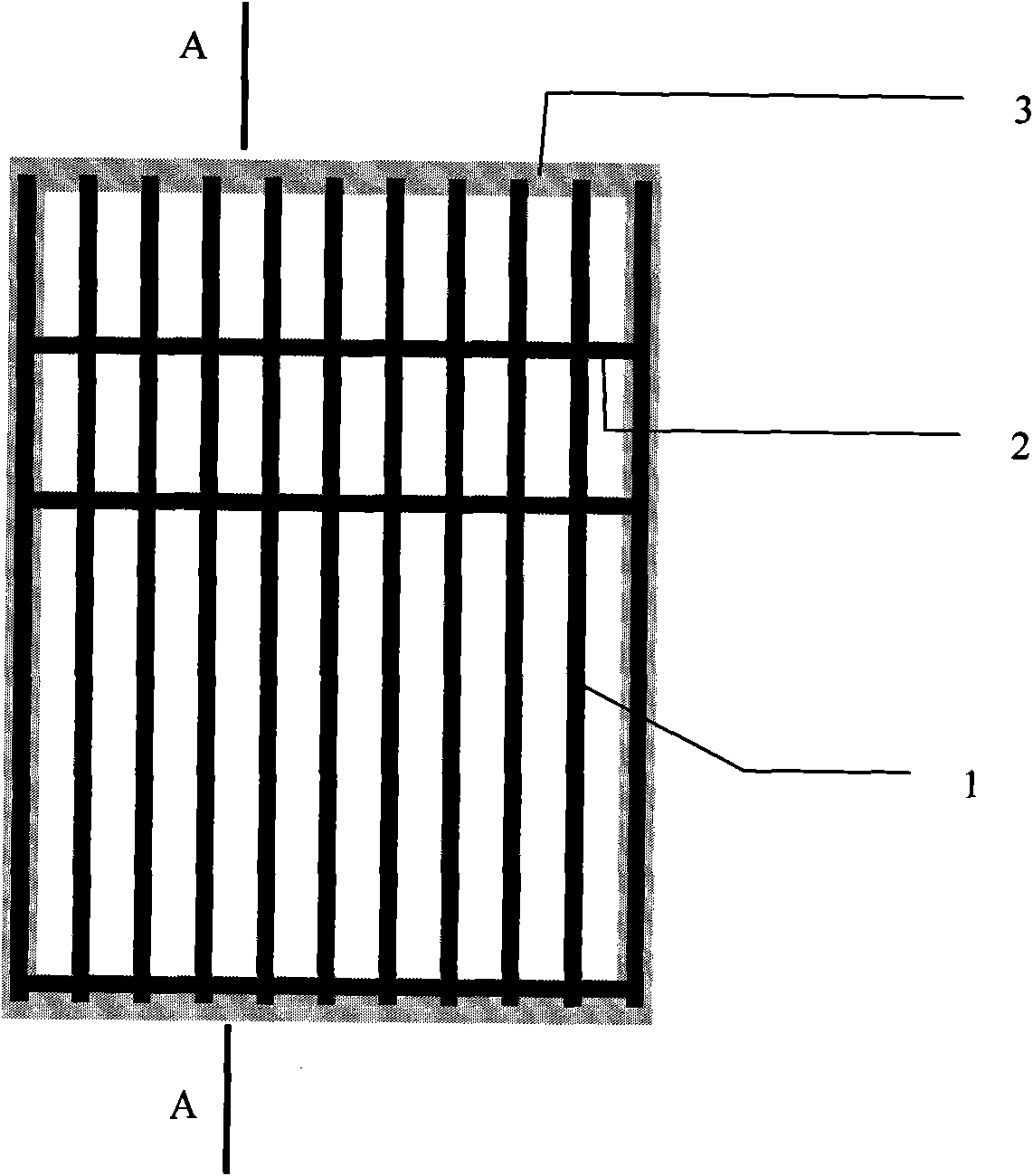 Burglar mesh capable of accommodating sundries