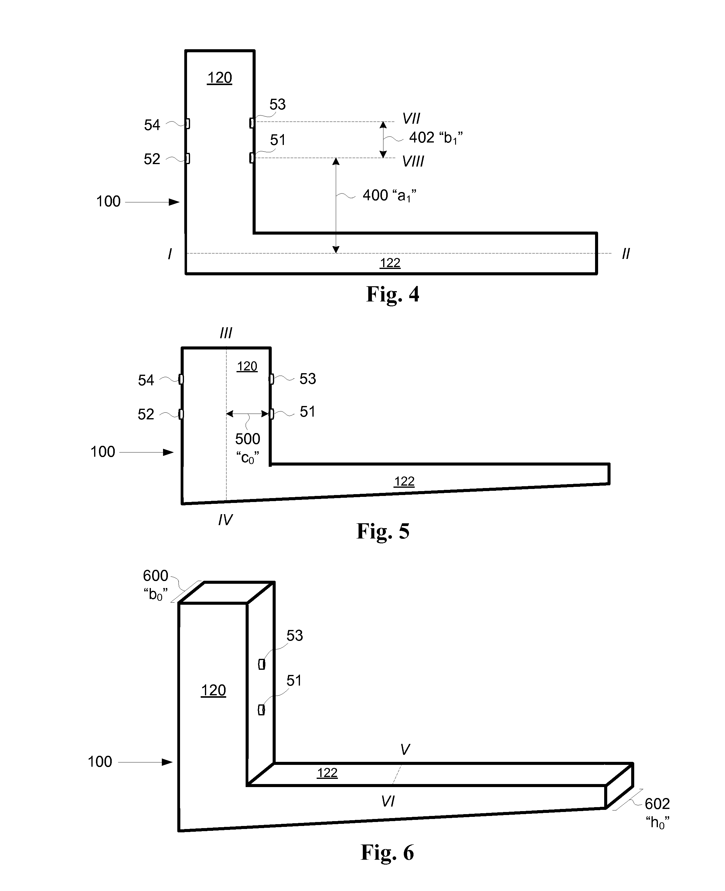 System and method to measure force or location on an l-beam