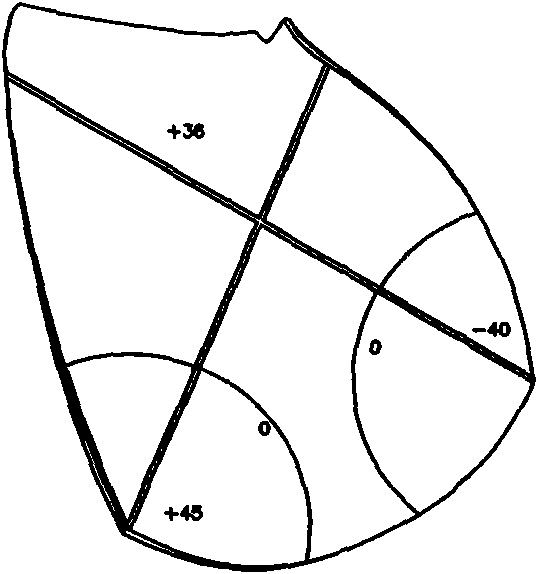 Anti-deformation method for casting vane of ultra-large mixed flow type water turbine