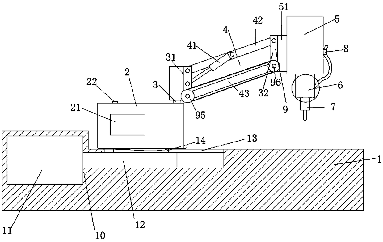 Tapping machine