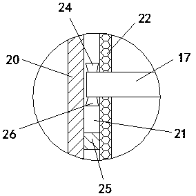 A charge-coupled induction high-temperature temperature measuring device