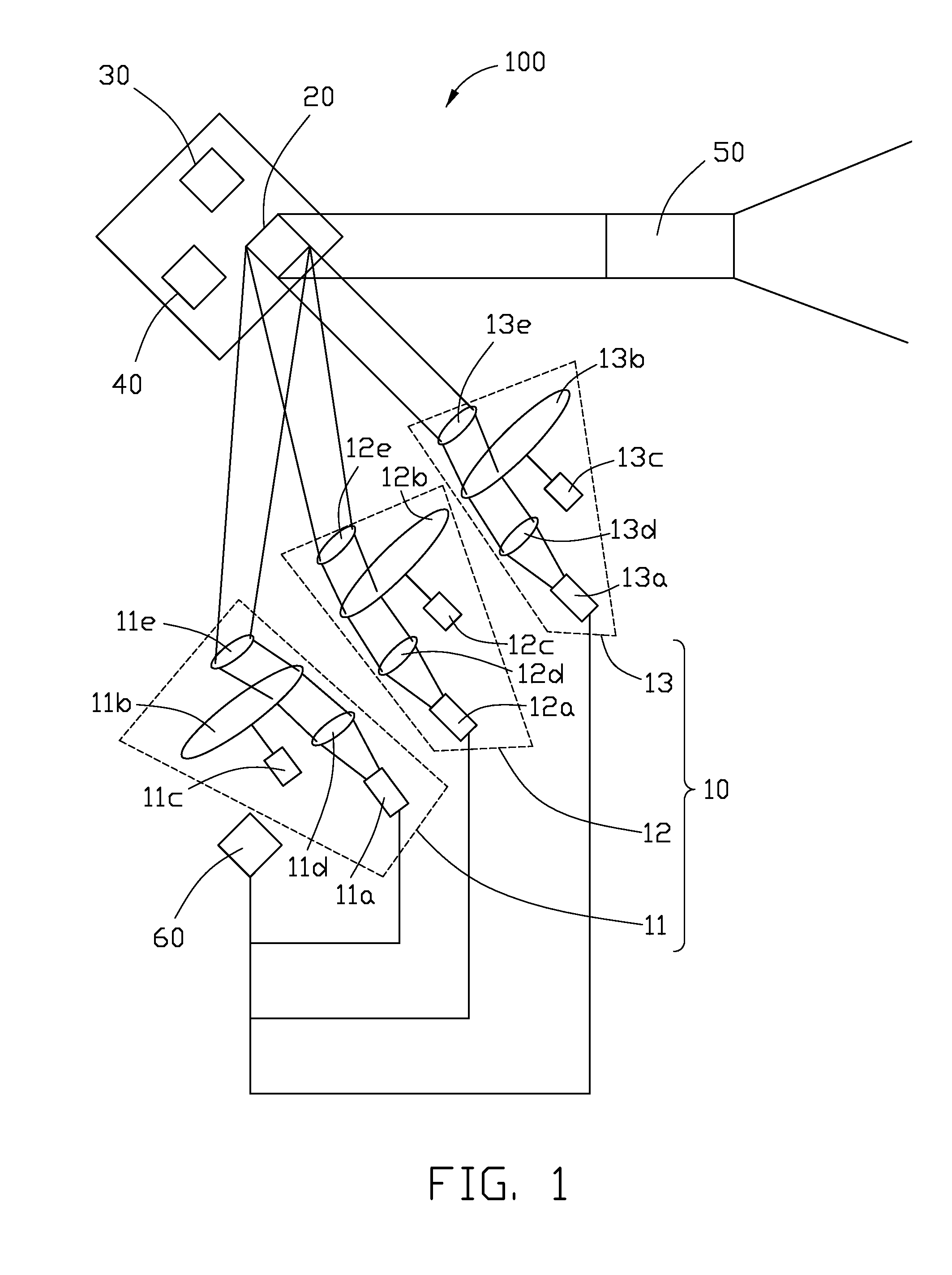 Light source module and projector using same