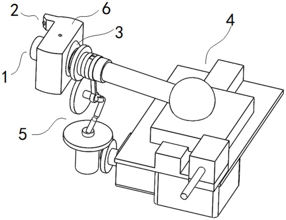 Clamp module for numerical control lathe and workpiece clamping method