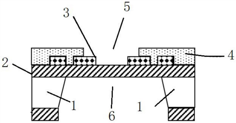 A self-aligned in-situ characterization chip and its preparation and use method