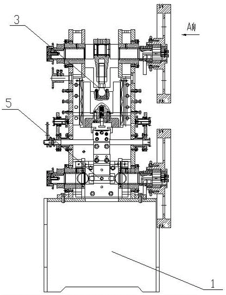 A double hook stirrup automatic forming machine