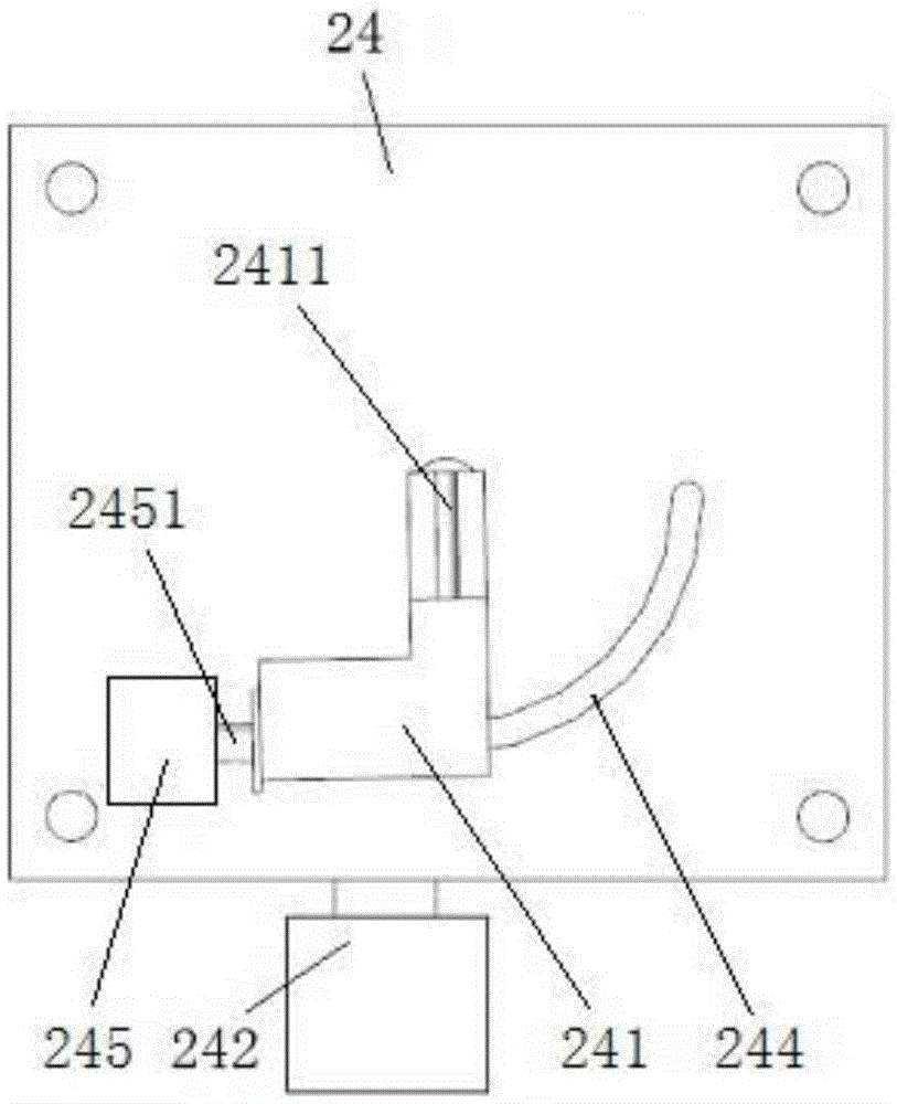 Shaft assembly pressing and rotating return device