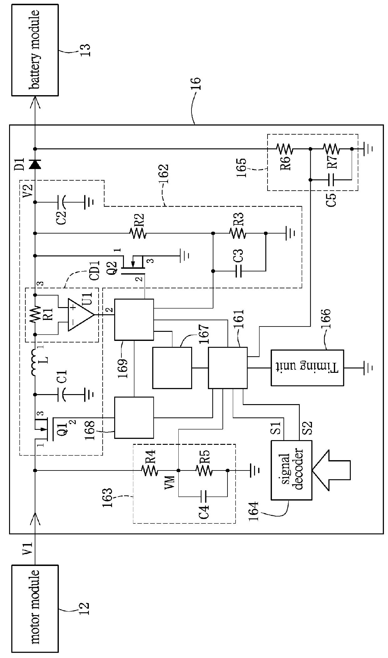 Brake energy recovery module