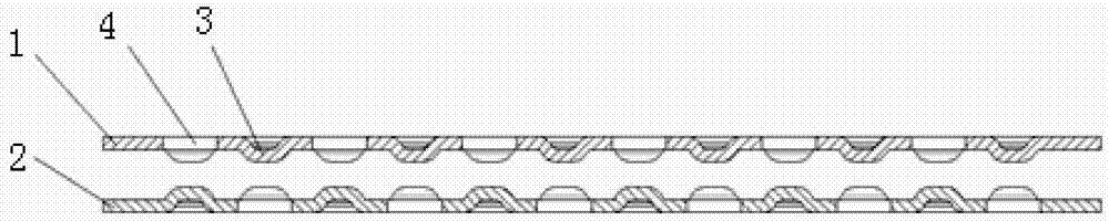 Dielectrophoresis electrode structure for emitting non-homogeneous electric field outwards