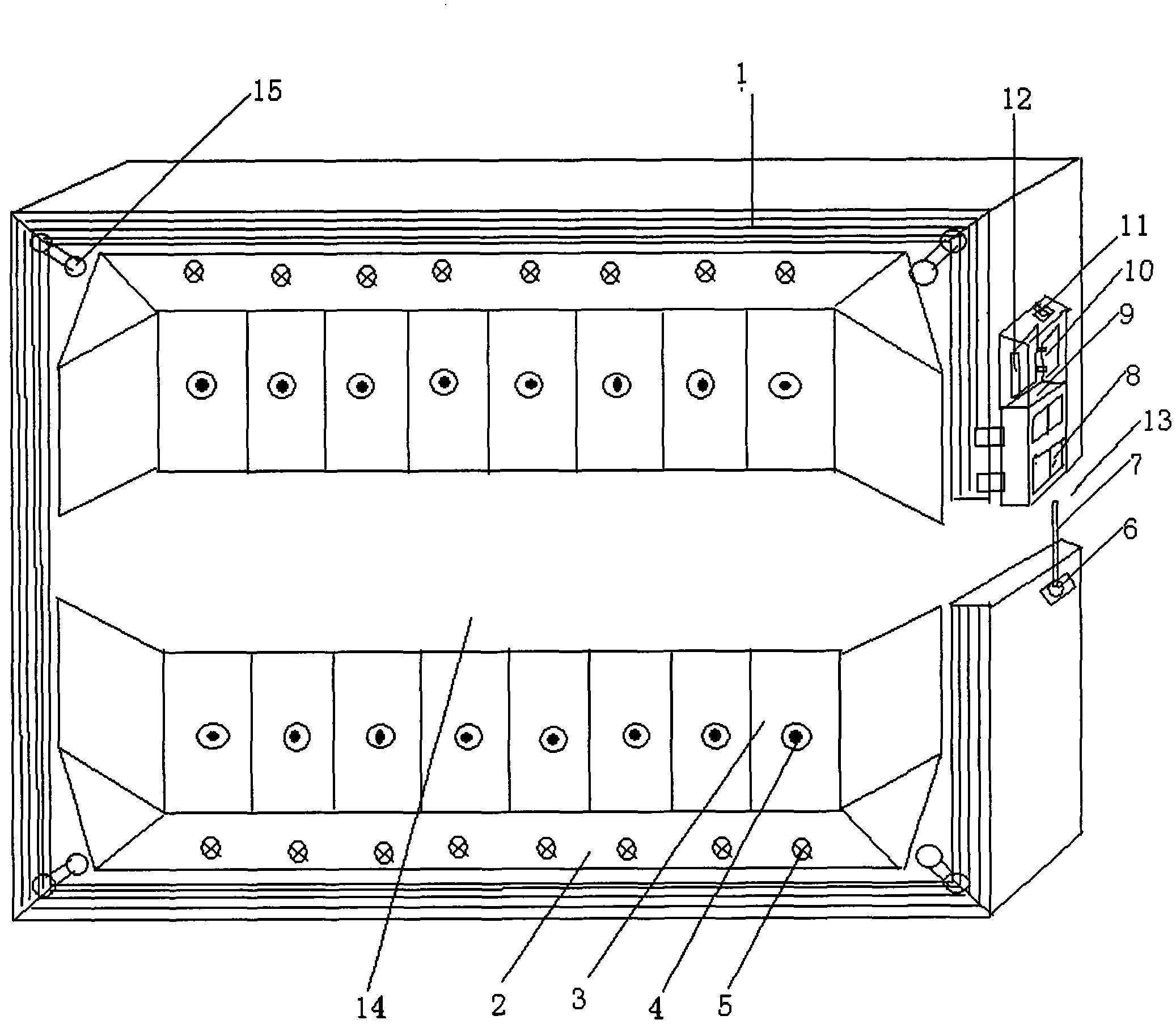 Simple automobile parking space indicating device