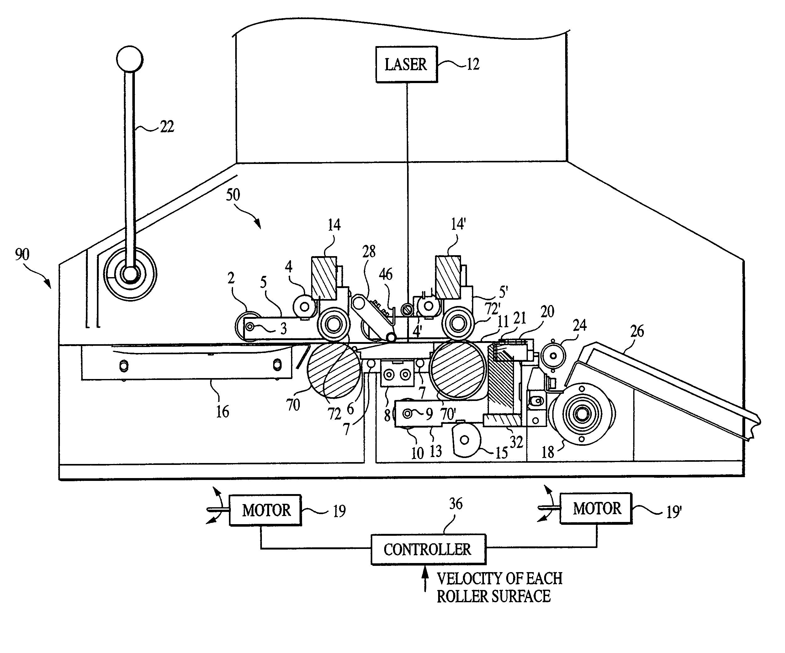 System and method for sheet transporting using dual capstan rollers