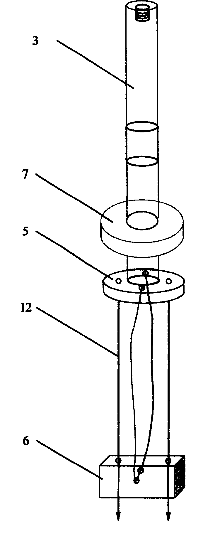 Method and device for determining soil moisture