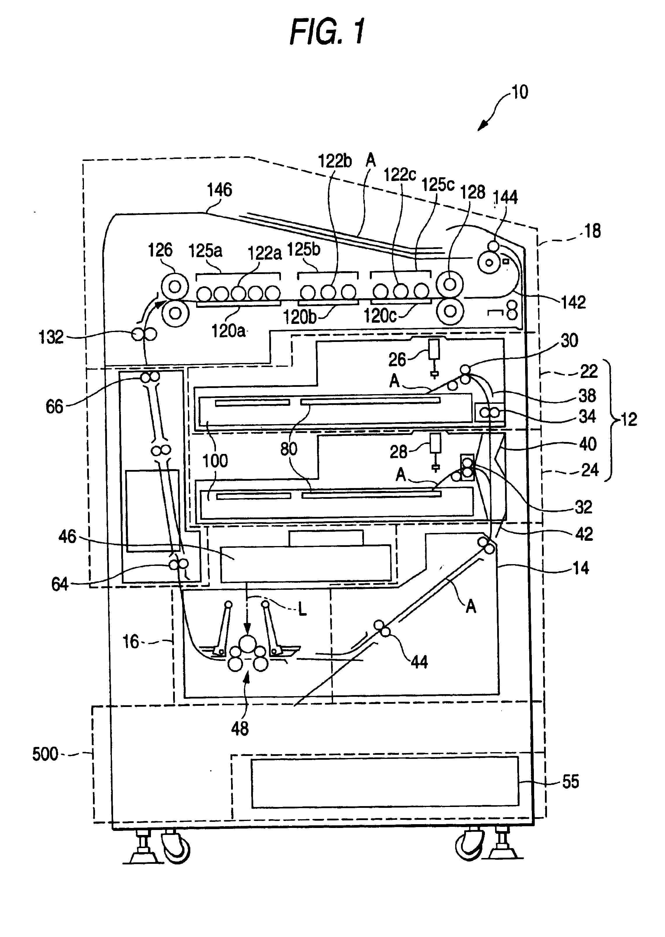 Image formation on heat-developable light-sensitive material and image forming apparatus