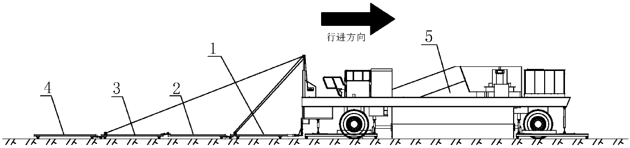 Road pavement heat insulation plate for local heat regeneration unit