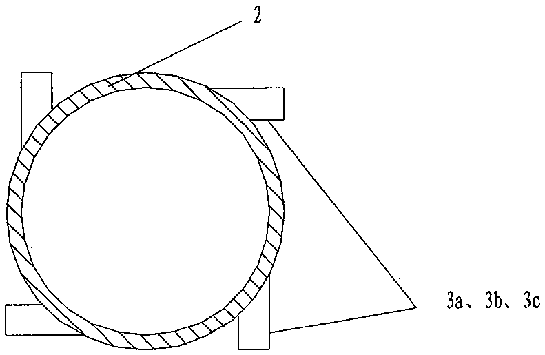 A descending catalytic cracking unit