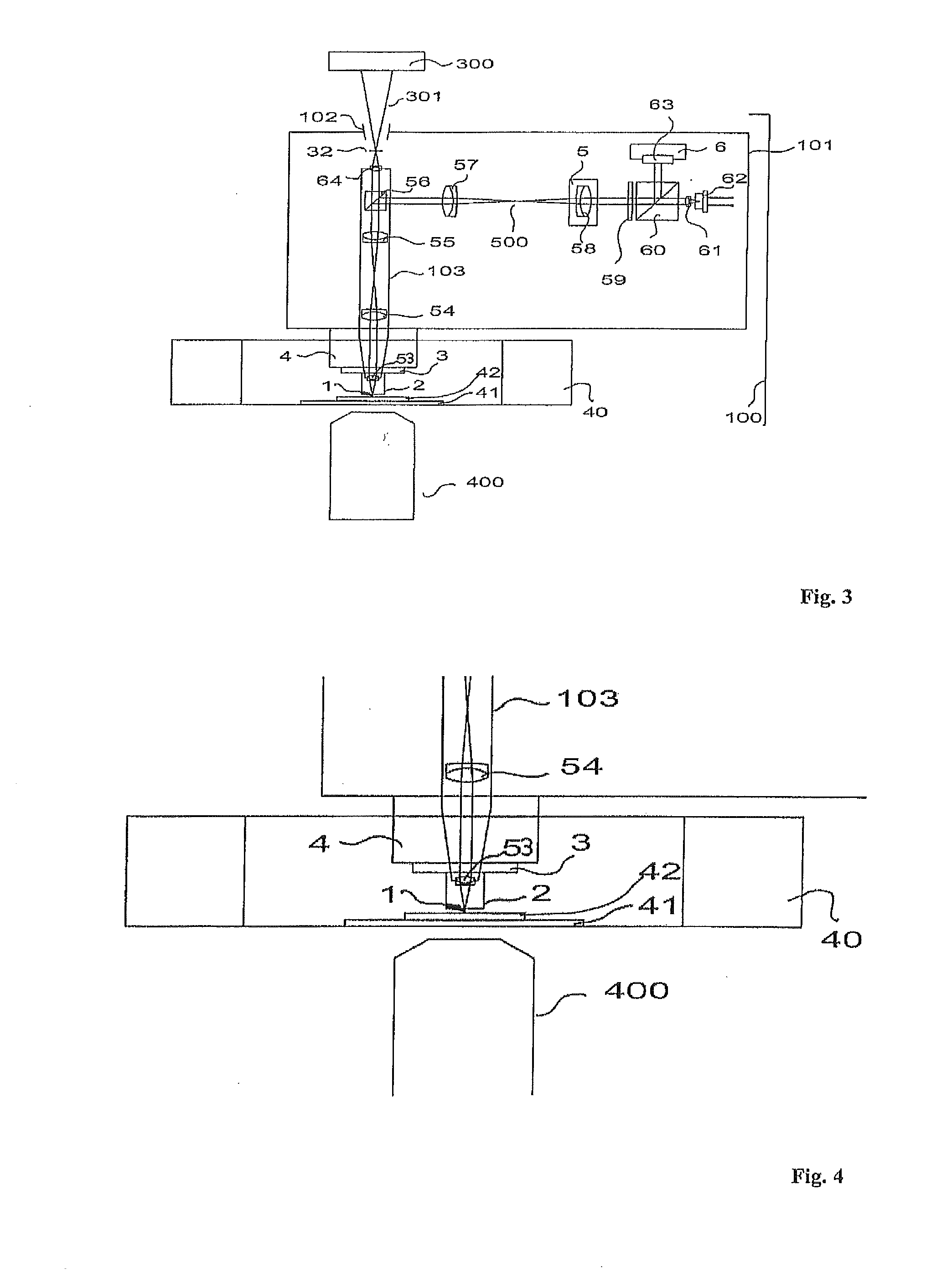 Apparatus and method for examining a specimen by means of probe microscopy