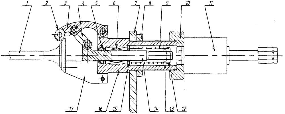 An internal combustion engine valve clamping manipulator