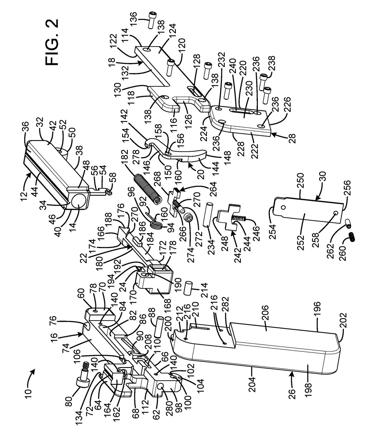 Folding pocket pistol