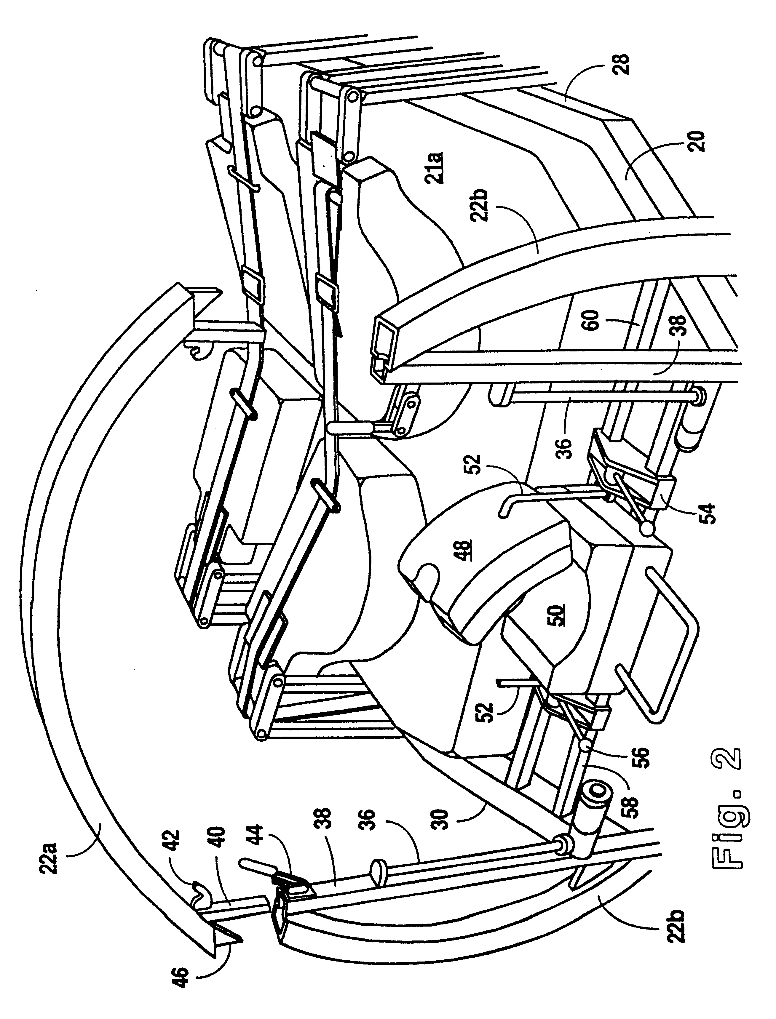 Prone positioning therapeutic bed