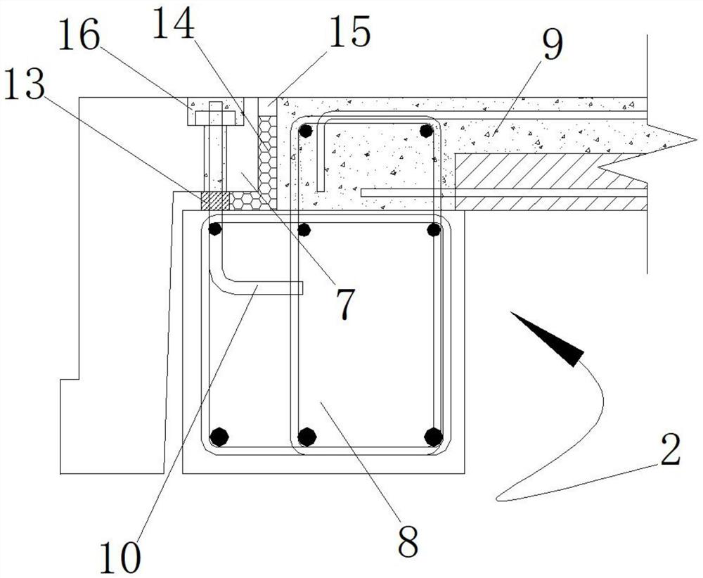 Assembly type integral toilet structure