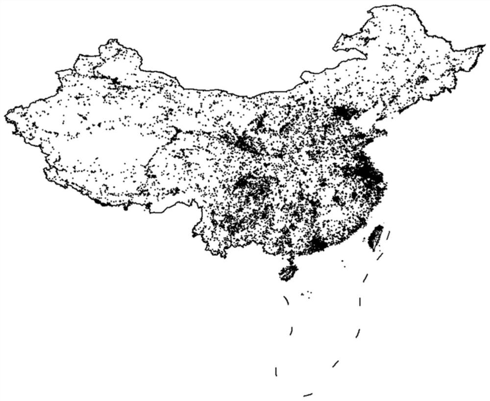 R-tree index merging updating method and device based on Hilbert curve and medium