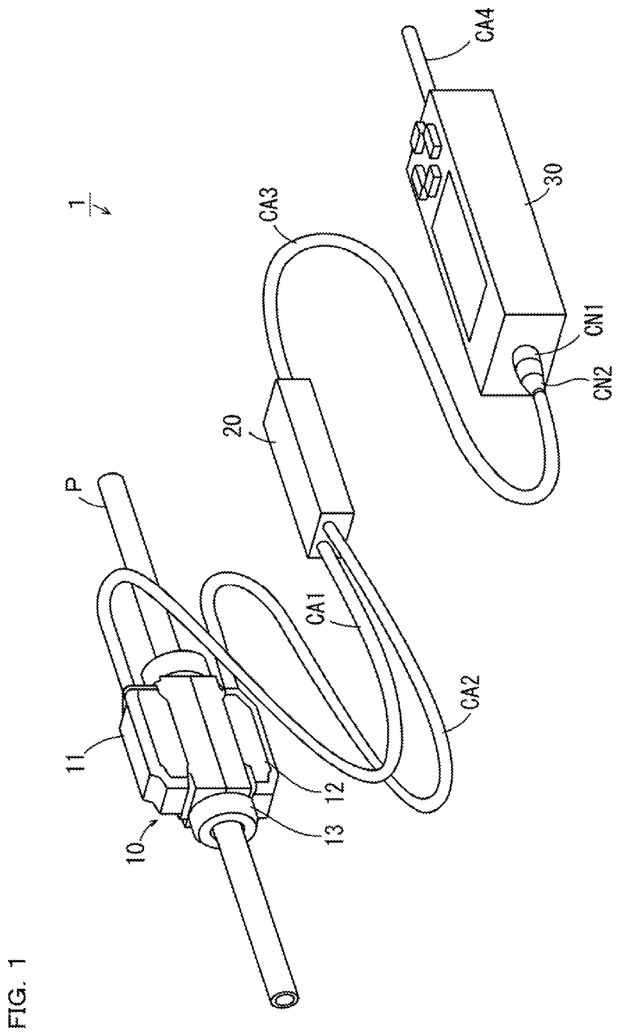 Clamp-on type ultrasonic flow sensor