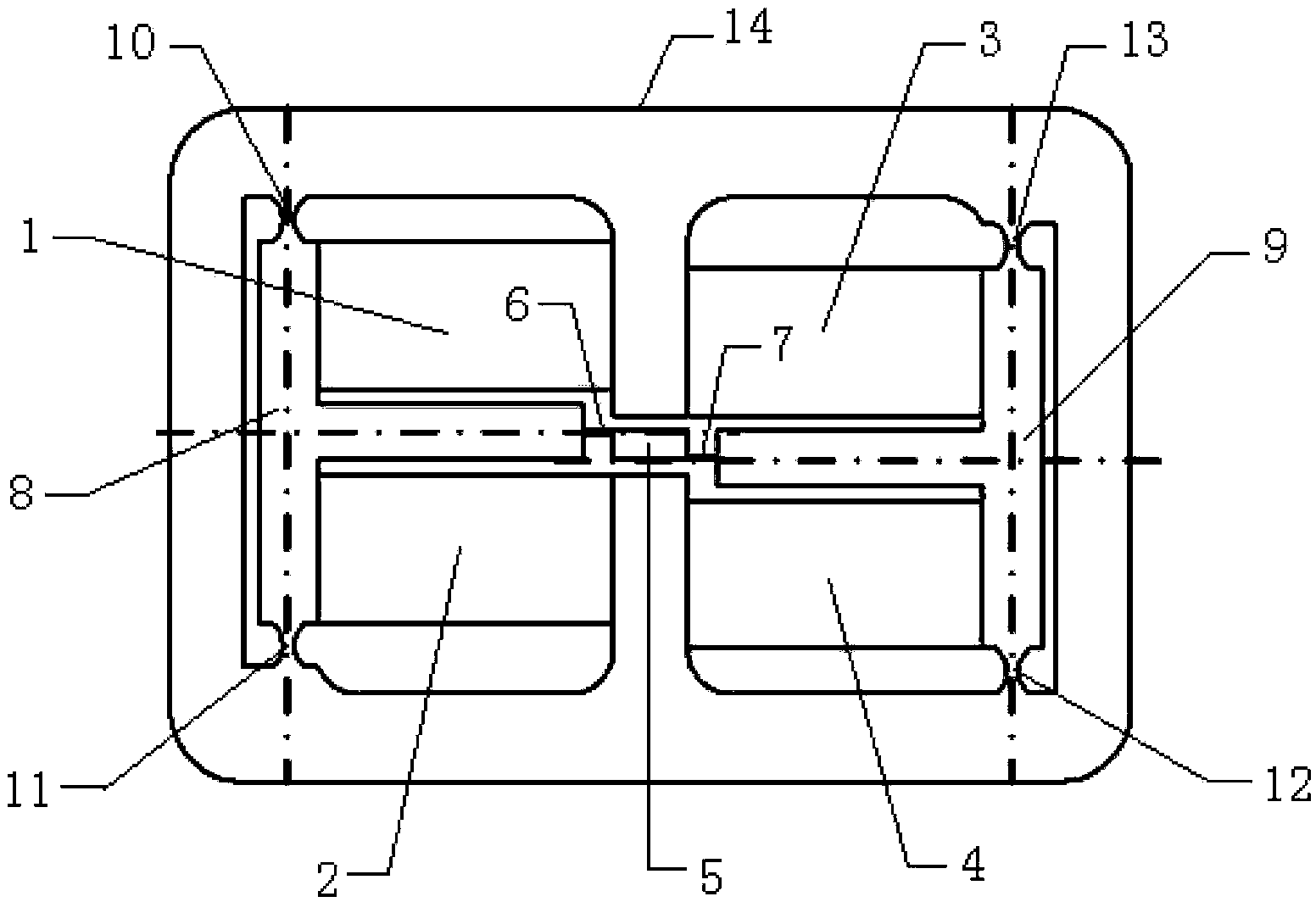 Piezoelectric actuator outputting dynamic micro angular displacement