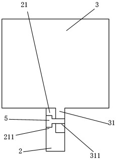 Anti-disengagement limiting type hub mounting structure