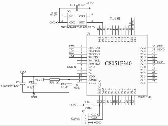 Protocol conversion device based on HART technology