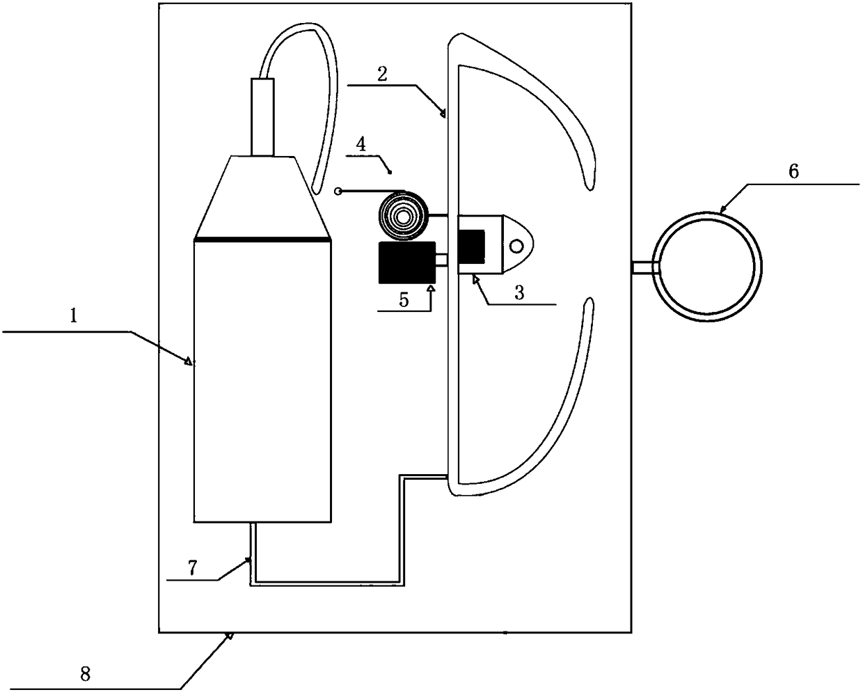 Emergency radio position mark indicating device with function of indicating position of shipwreck in real time