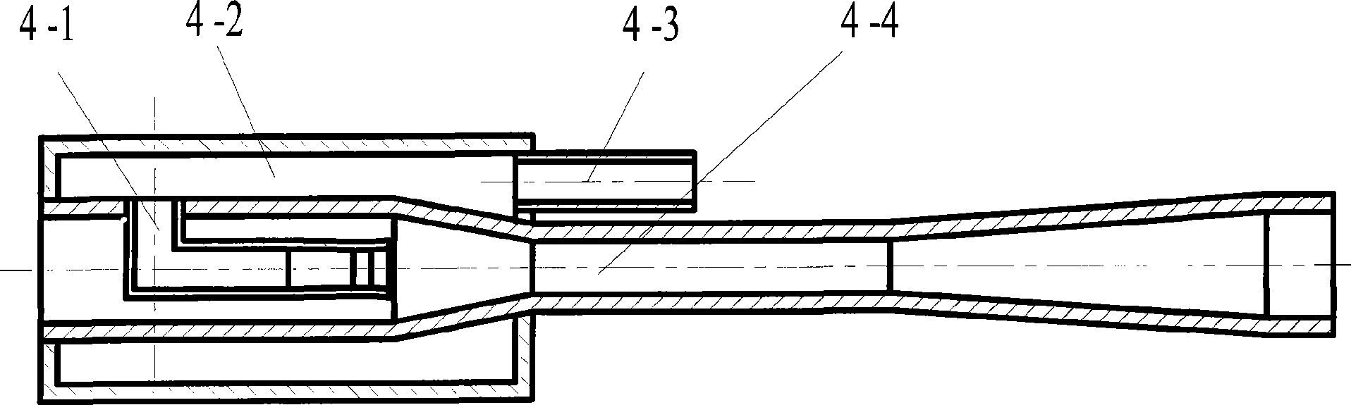 Method and apparatus for discharging water and slag of coal mine deep hole