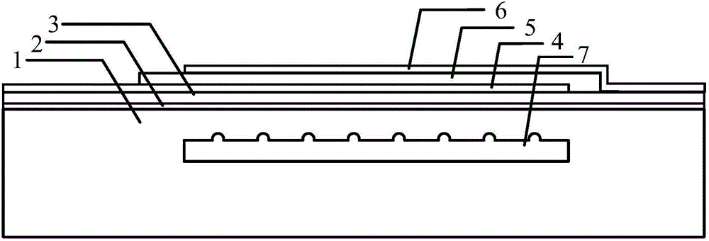 Microelectronic air pressure sensor and preparation method therefor