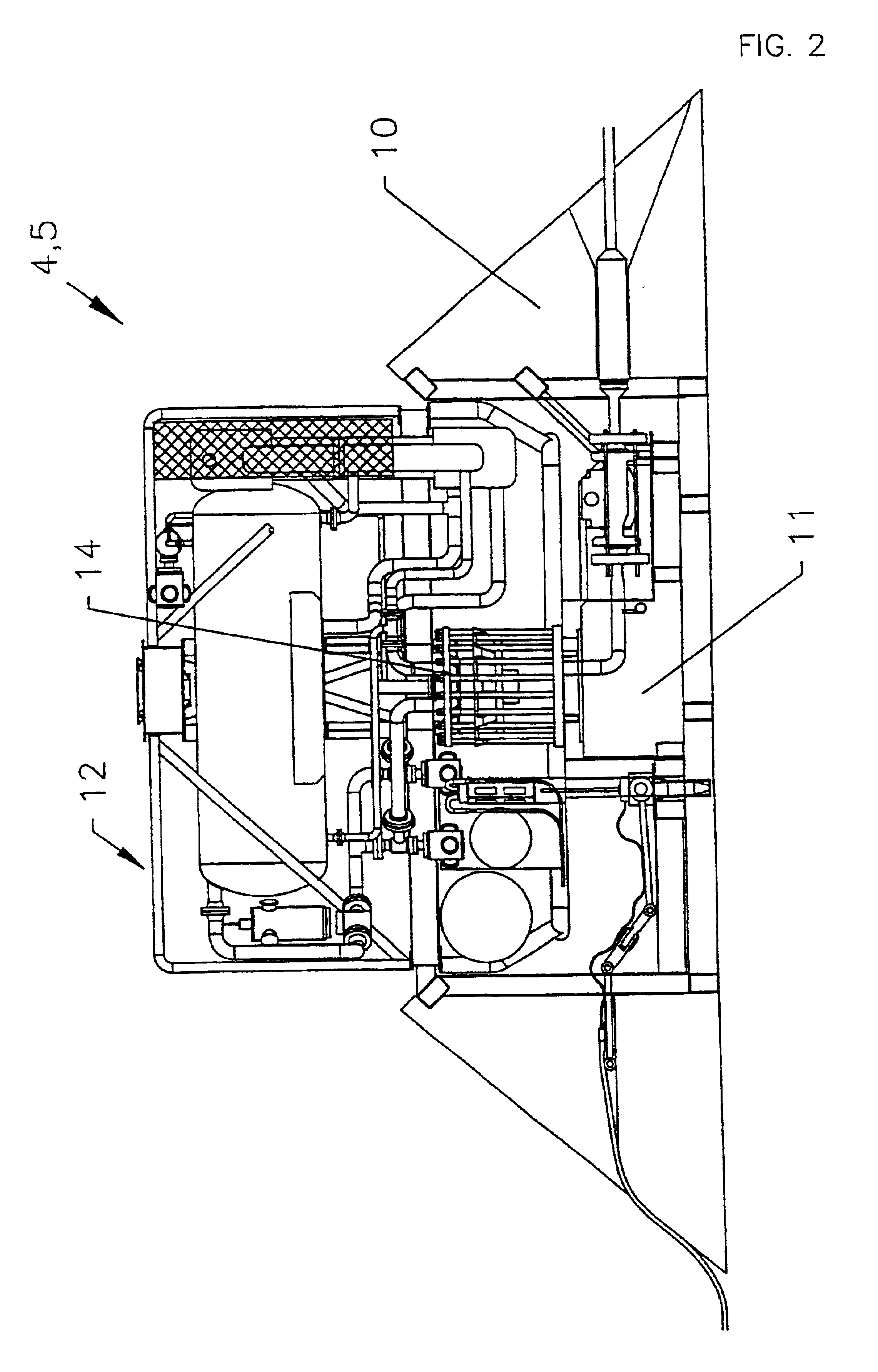 Electrical power distribution suitable for a substantially underwater system