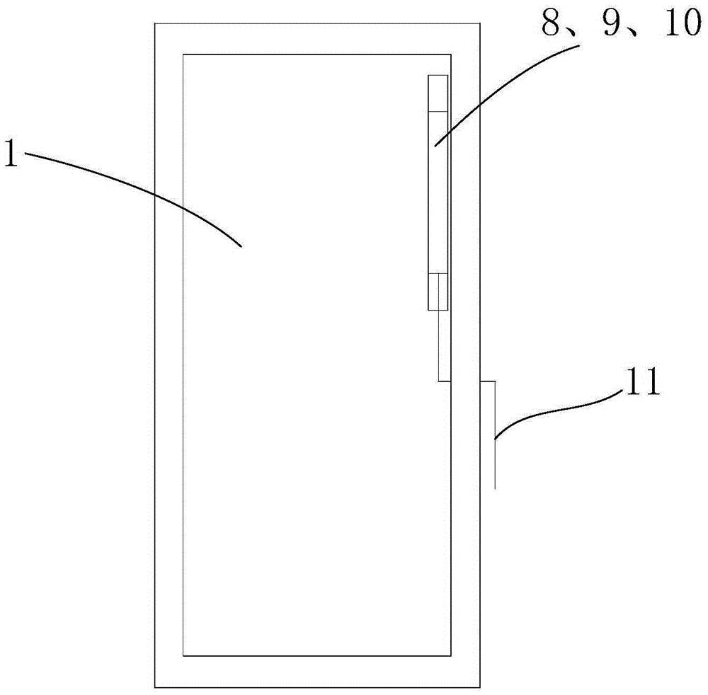 In-situ test device and method for settling and precipitating process of aquatic particles