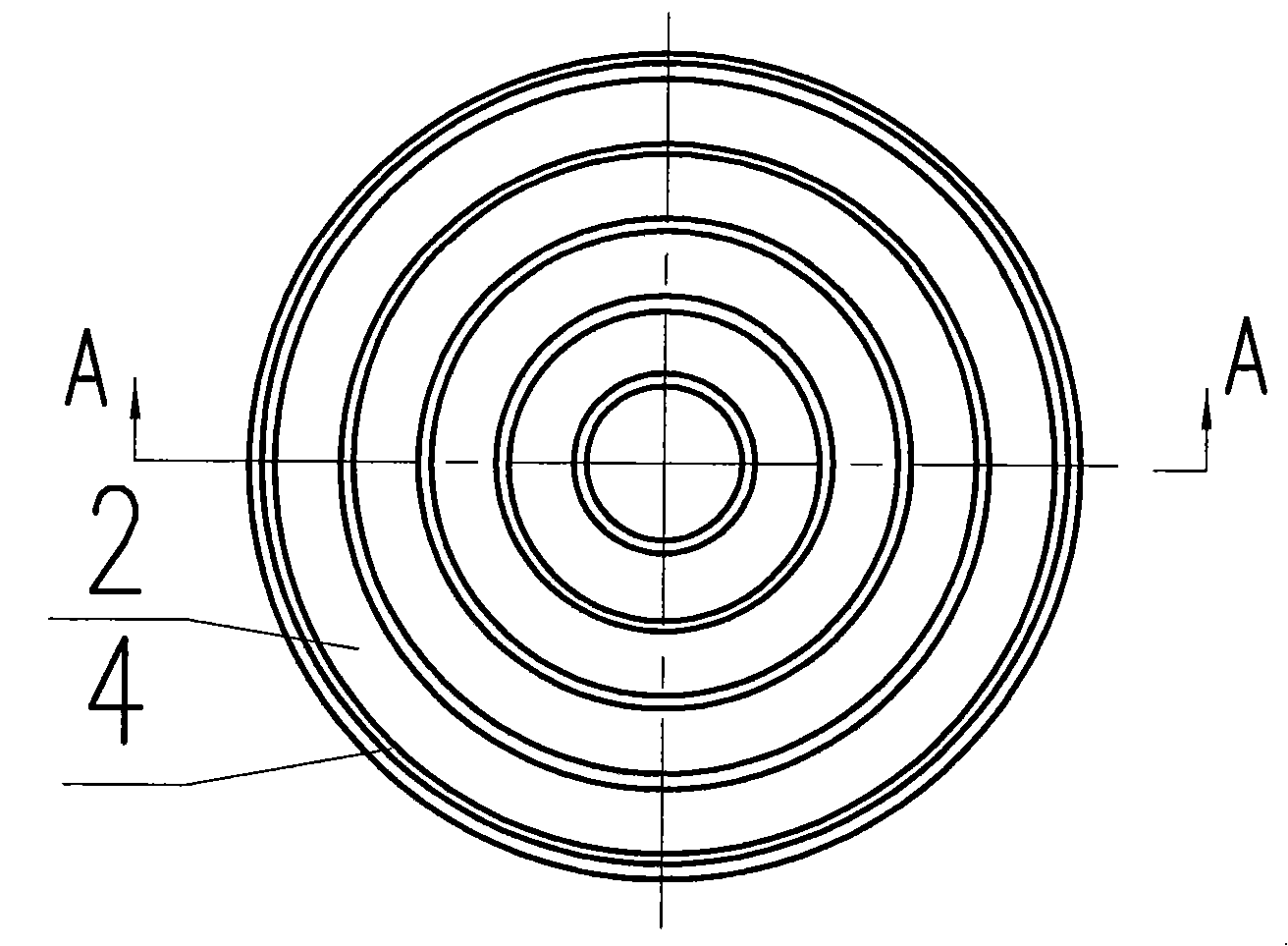 Die-casting compound bottom kettle and manufacturing method thereof