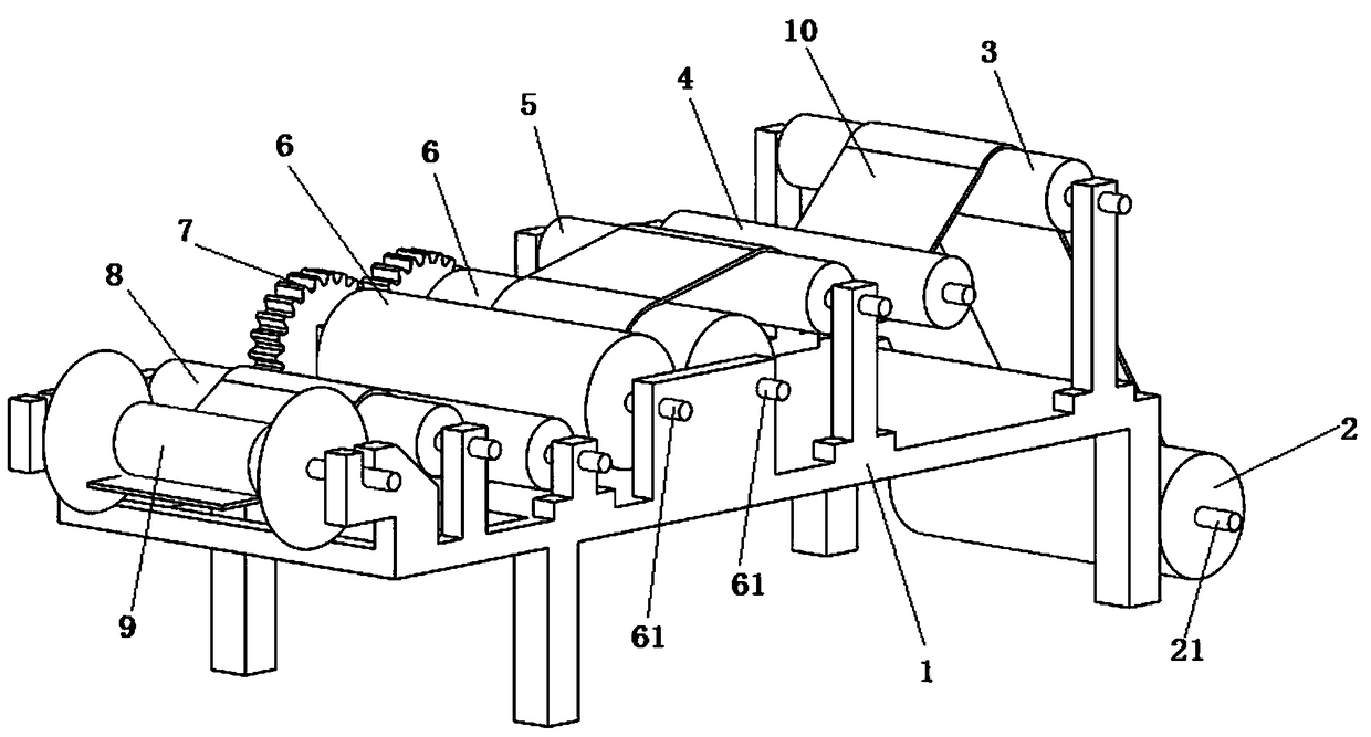 Production equipment for filter tip sticks with smoke temperature reducing functions