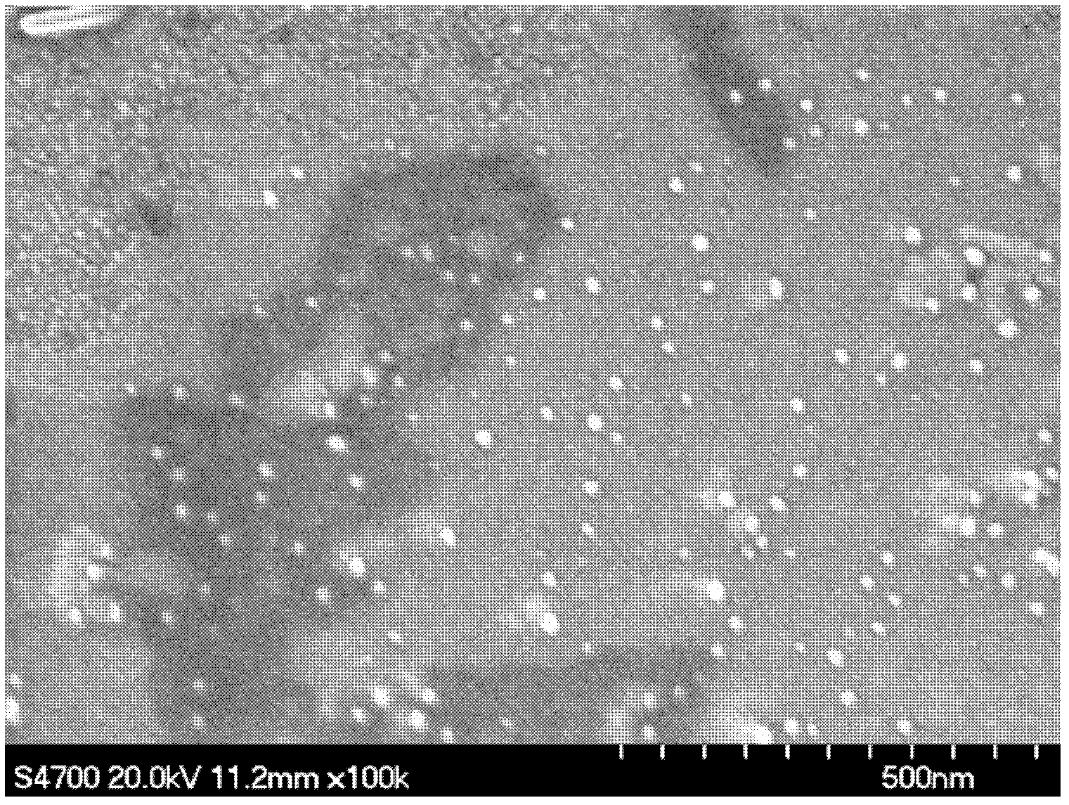 Photoinduced copper ion metal nanocrystallization method