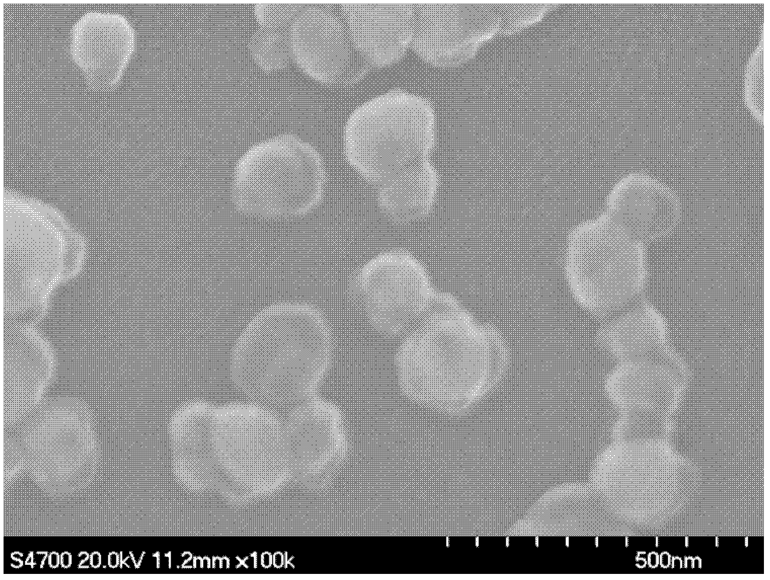 Photoinduced copper ion metal nanocrystallization method