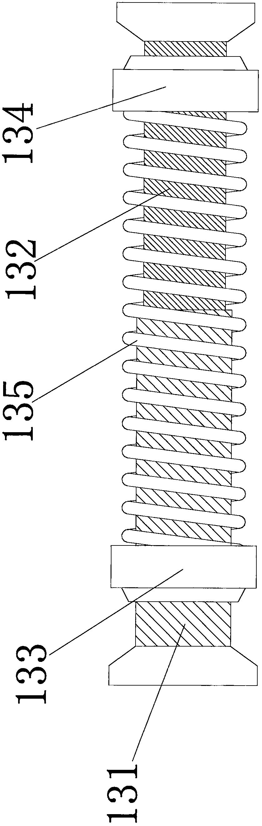 Car head buffer device of driverless car