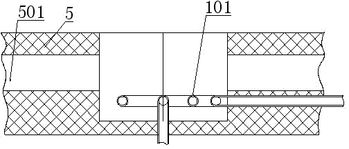 Combustible gas energy-saving gasification device for gas appliance