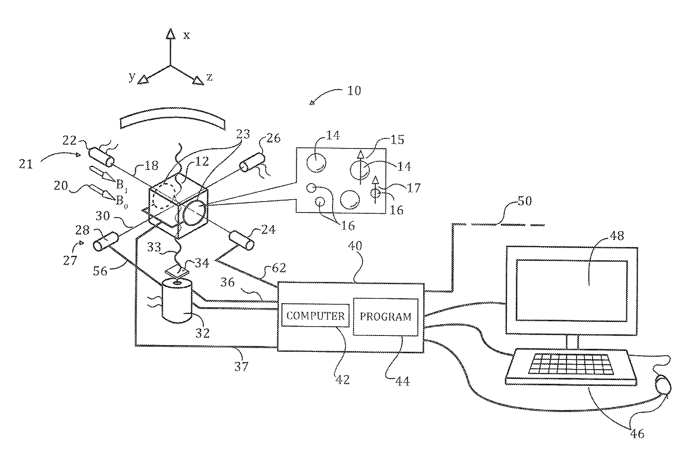 Gas magnetometer