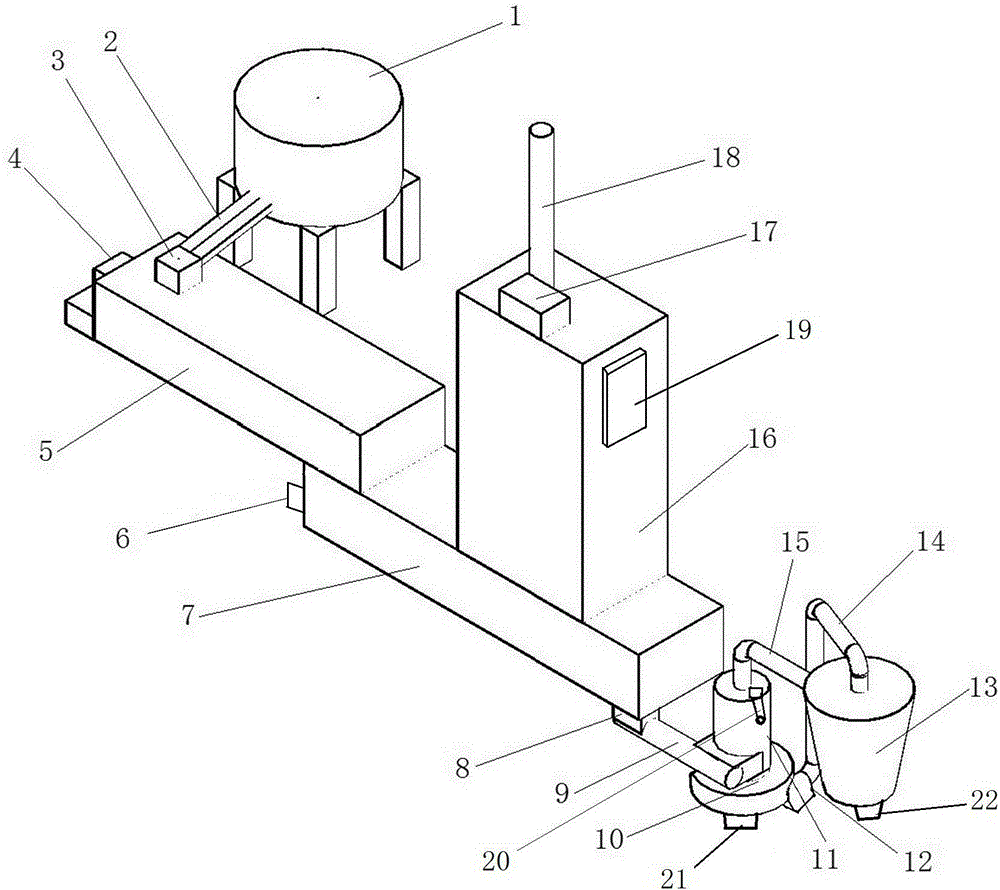 Calcium hydroxide continuation production process and dedicated production line